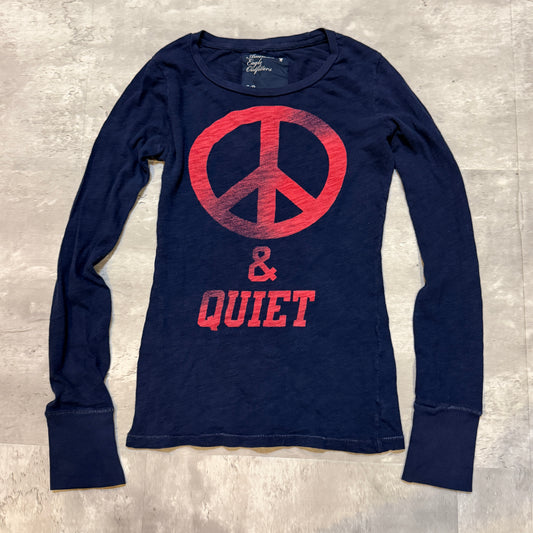 (S/P) ladies American eagle peace & quiet long sleeve