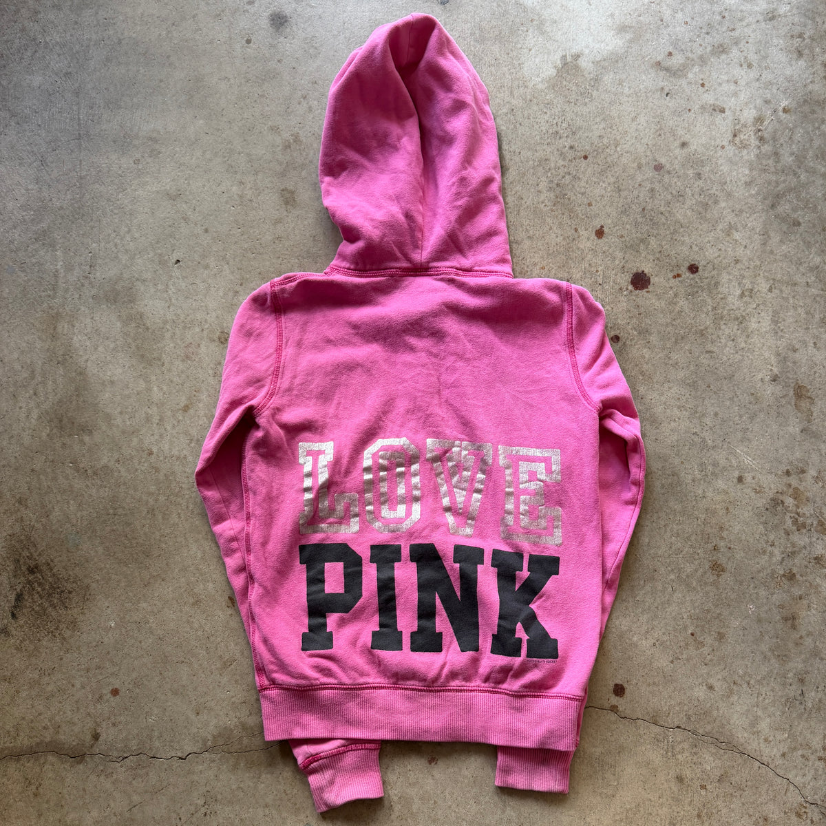 (XS) ladies Victoria’s Secret pink hearts jacket