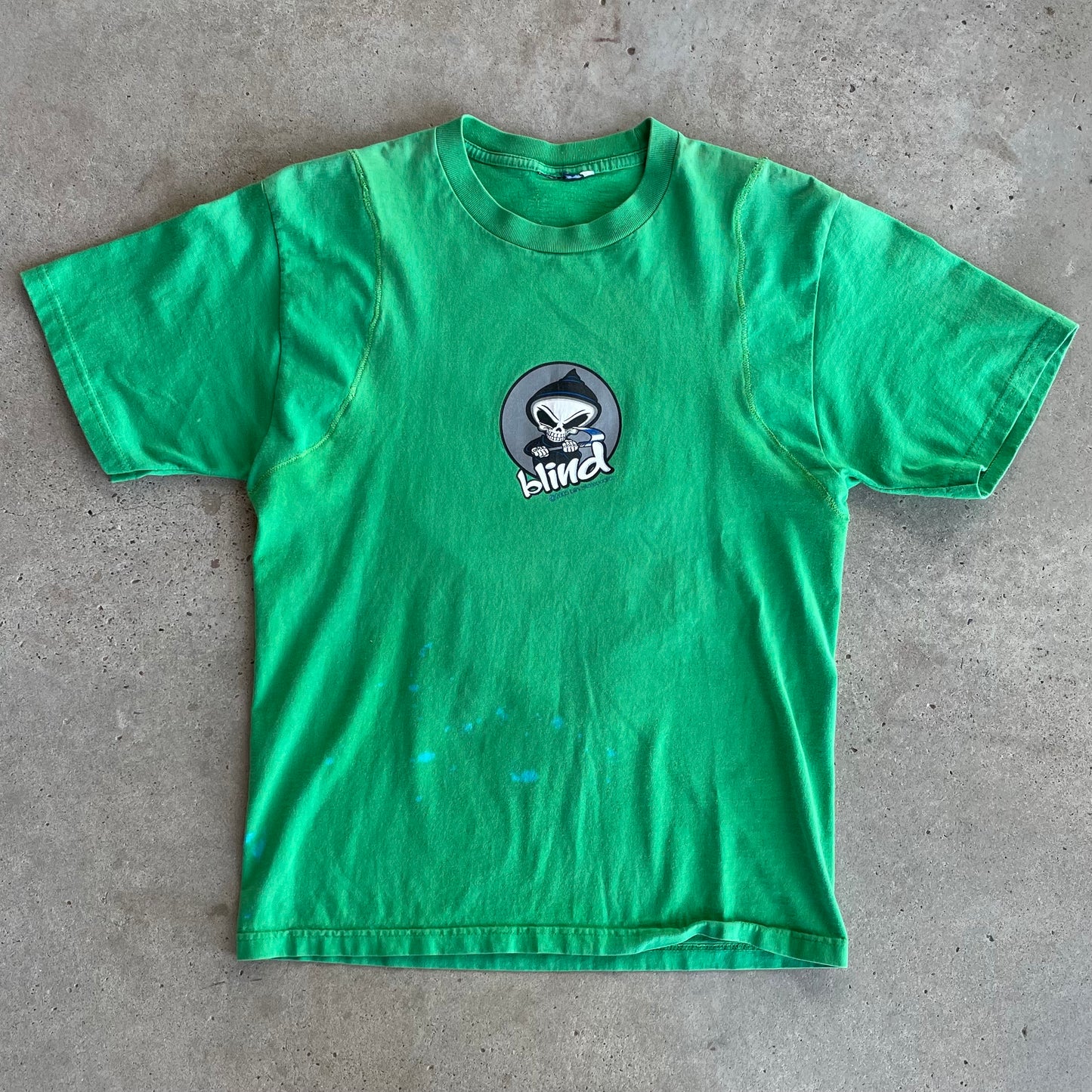 (S) 2005 Blind skateboards reworked tee