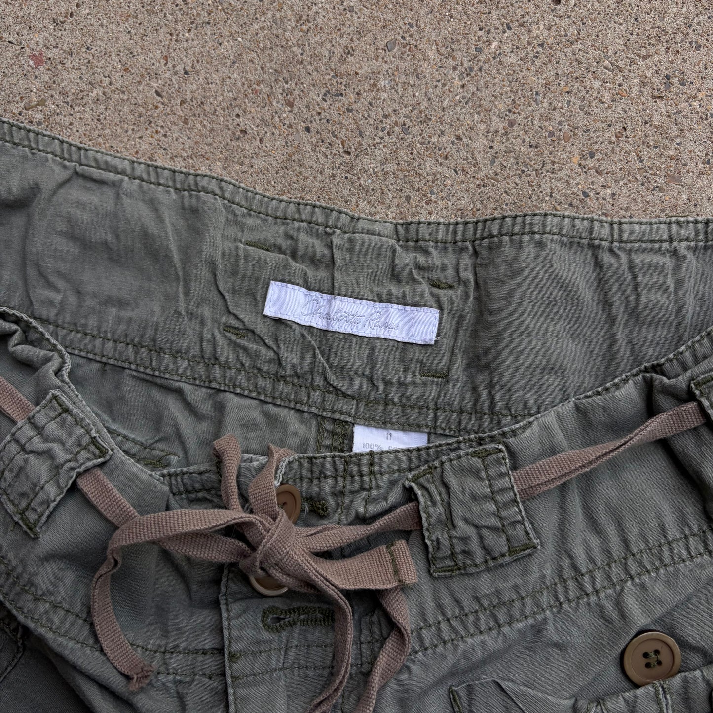 (11) Charlotte Russe cargo mini shorts