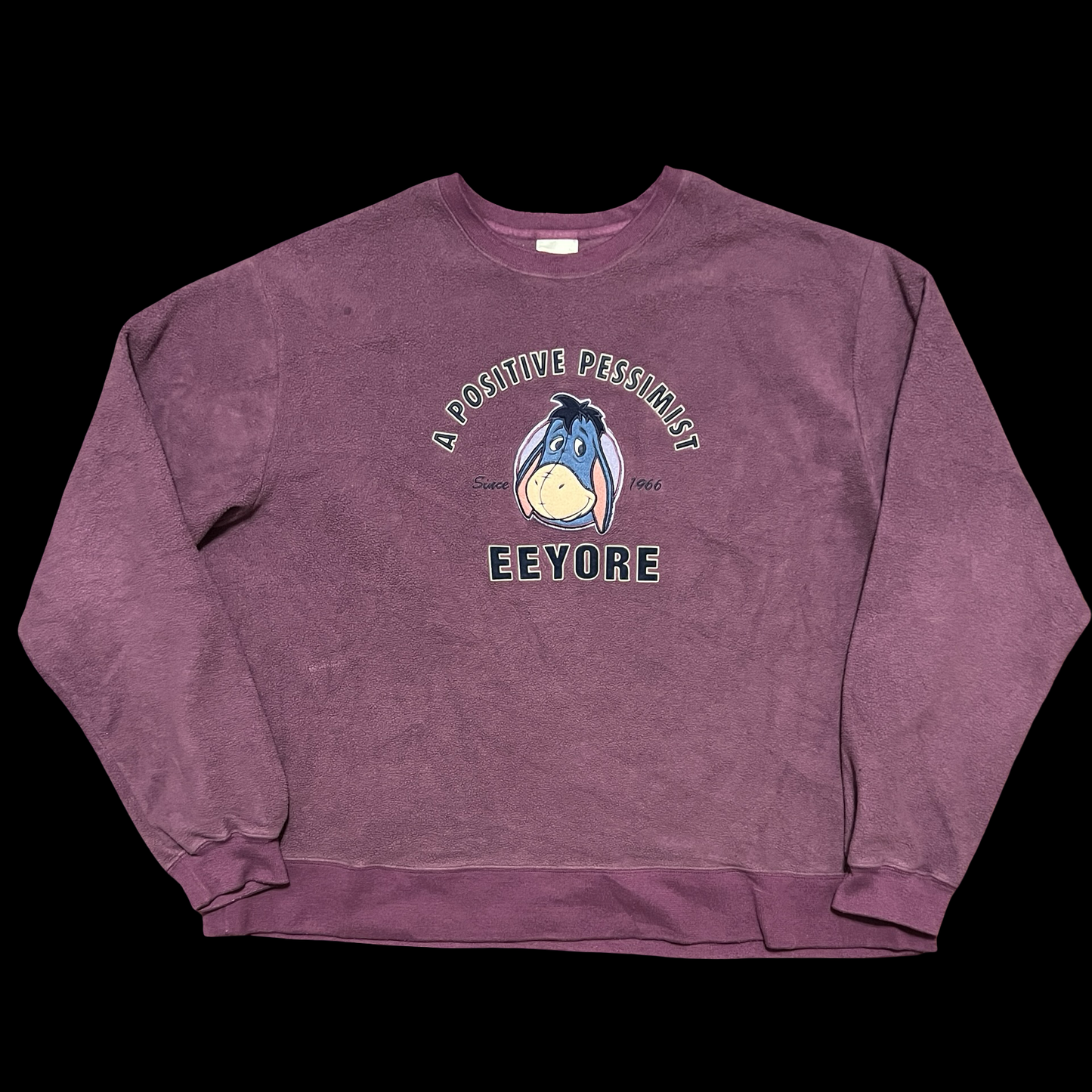 (XXL) disney eeyore fleece crewneck