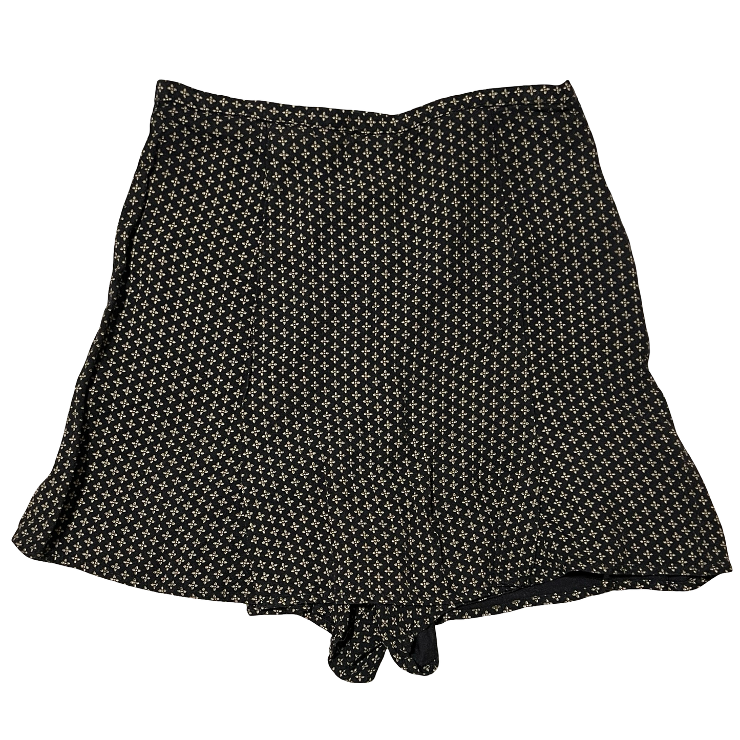 (26) vintage blue mini skort