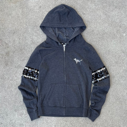 (XS) victoria's secret pink sequin jacket