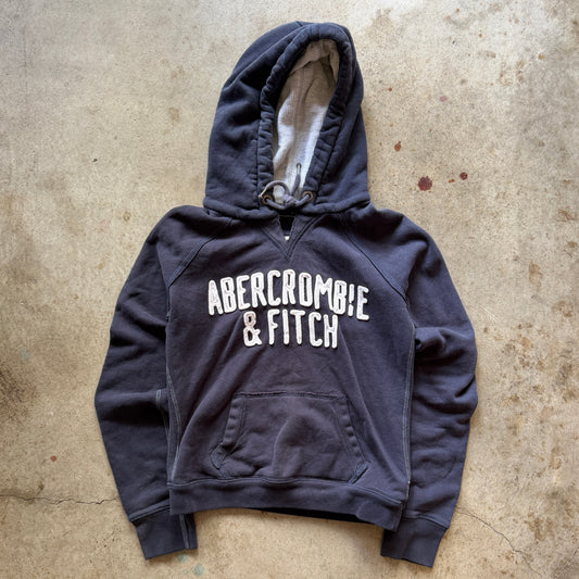 (M) ladies Abercrombie & fitch navy hoodie