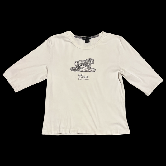 (XL) kim & cami leo baby tee top