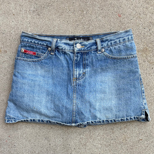 (5/6) jalate jeans wear denim mini skort