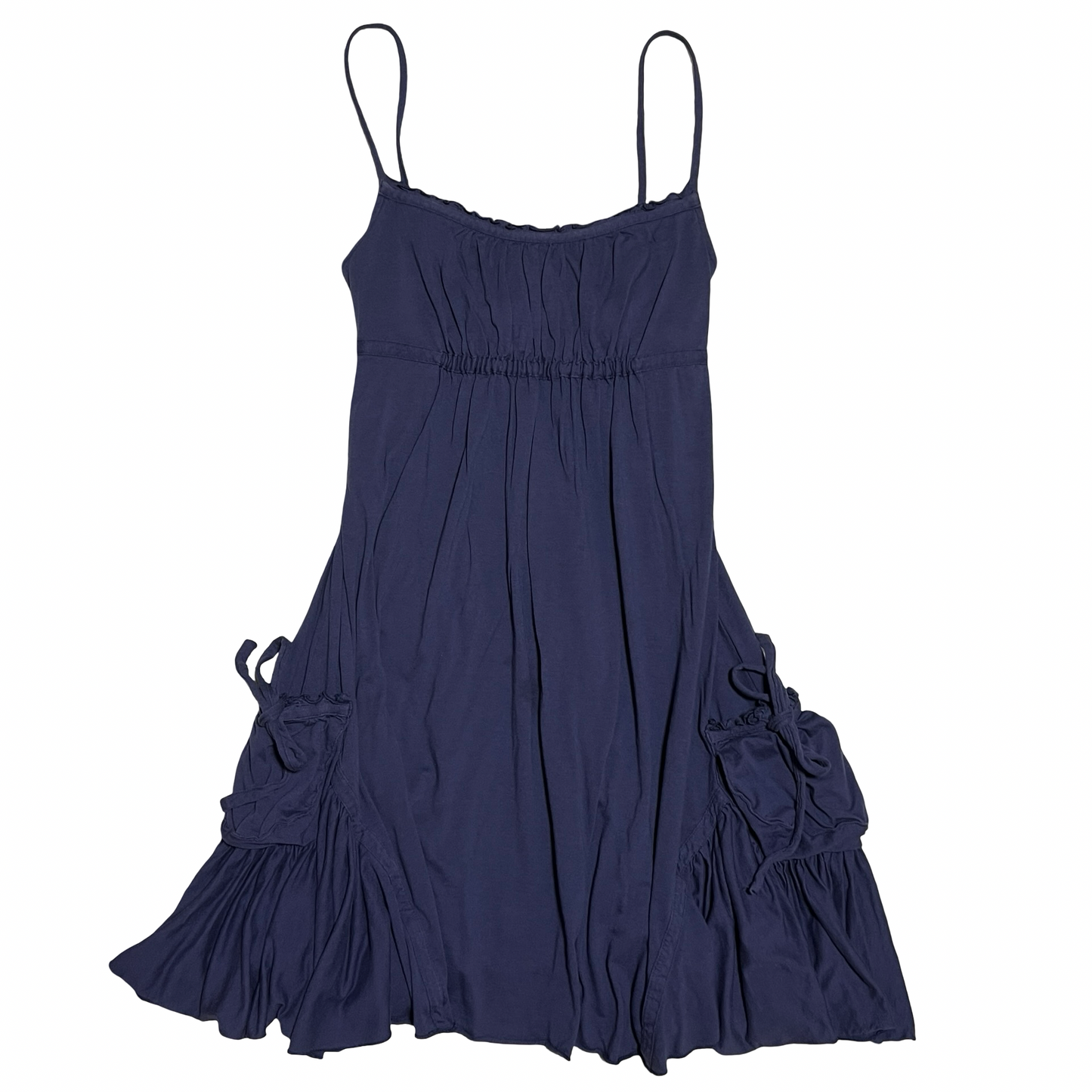 (S/P) juicy couture babydoll midi dress w pockets