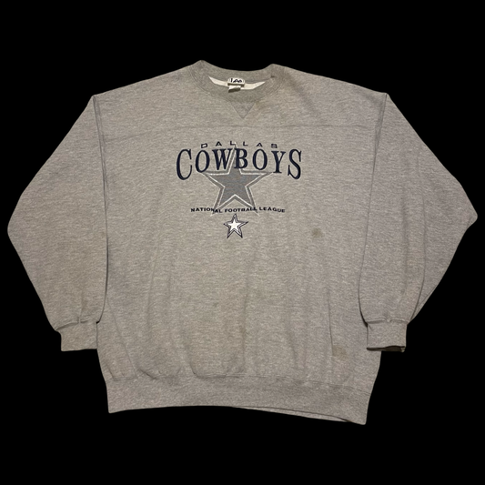 (3XL) Cowboys lee sport crewneck