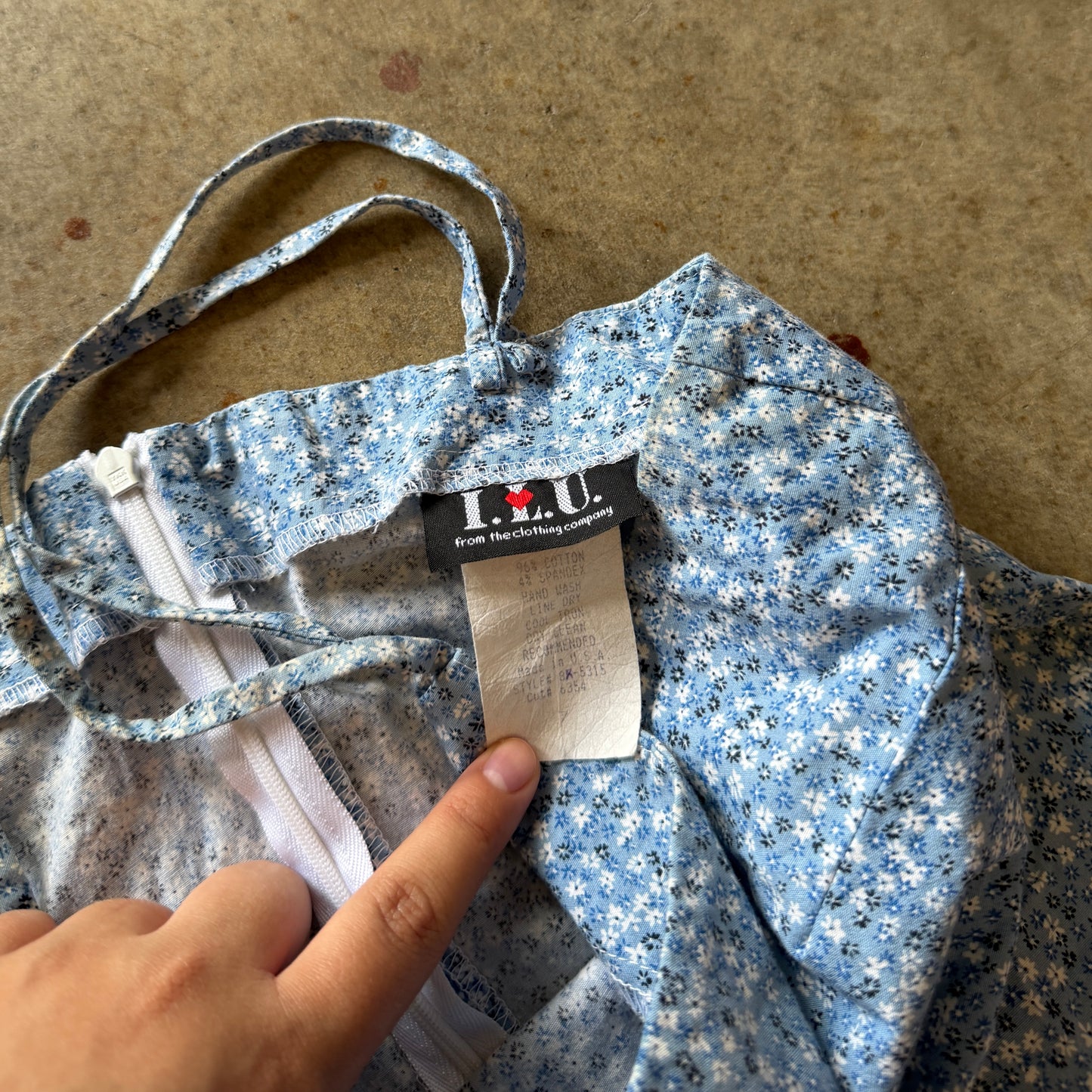 (7) I L U mini dress