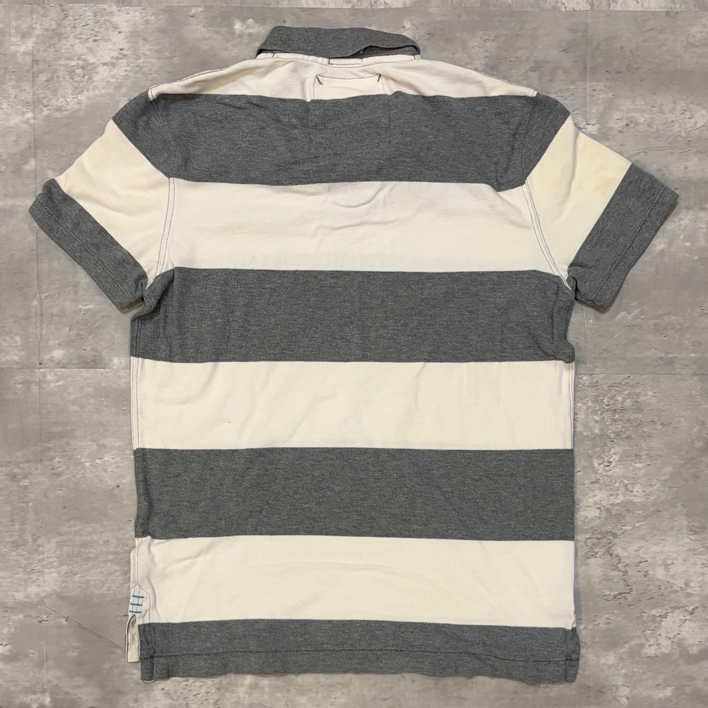 (M) American eagle 3 striped polo tee