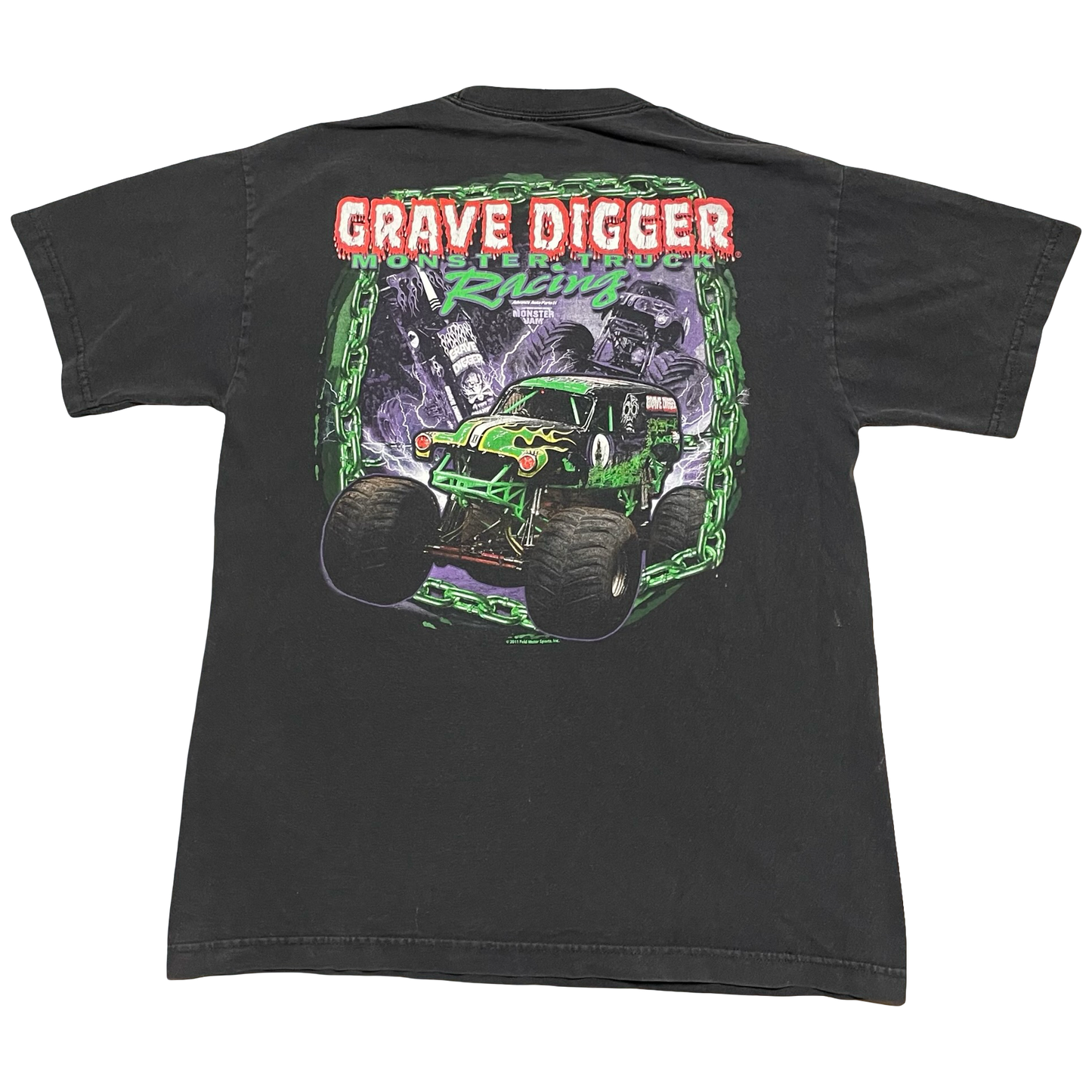 (L) 2011 Grave Digger racing tee