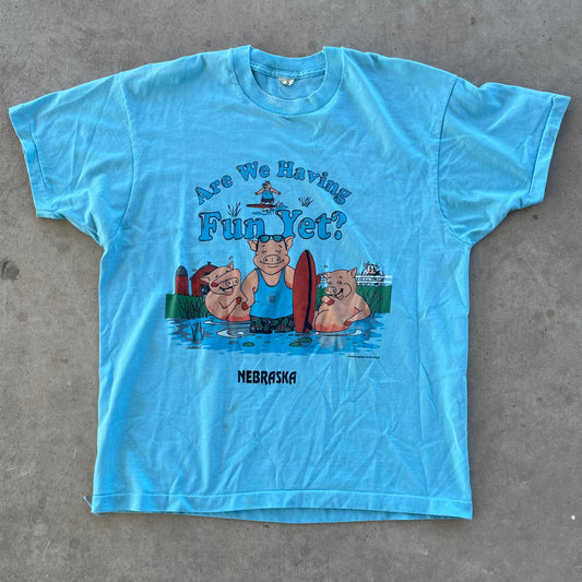 (XL) 1990 nebraska tee