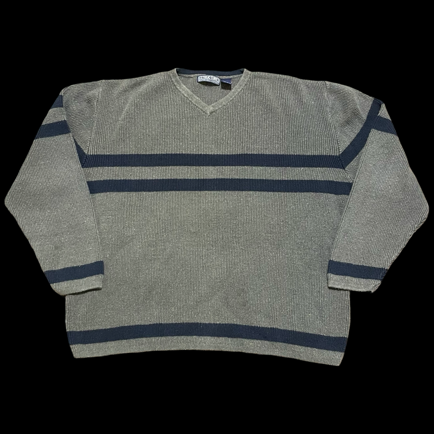 (XL) structure sweater