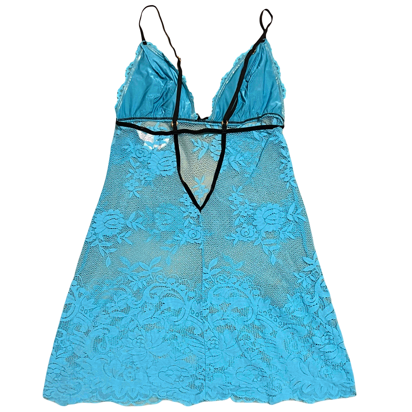 (M) victoria's secret sheer lace mini dress