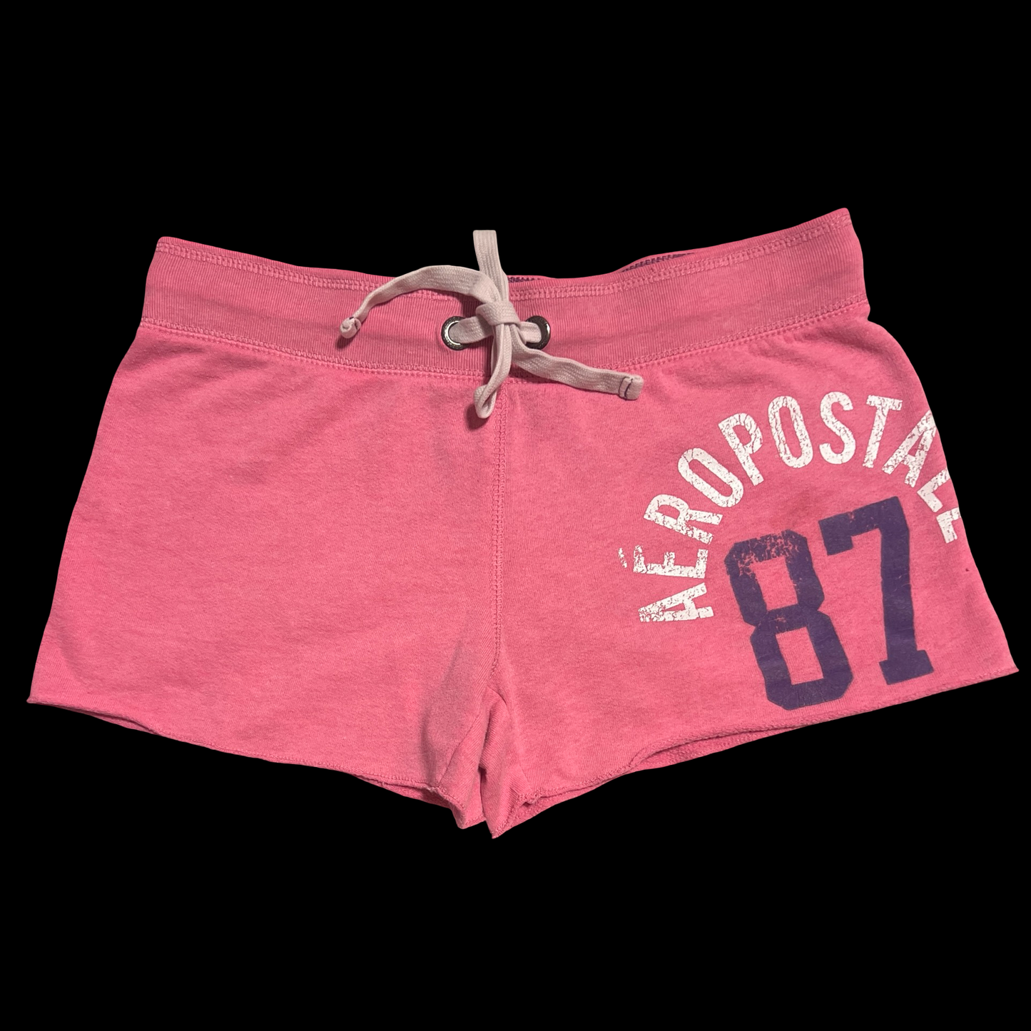 (XS) aeropostale neon pink mini shorts