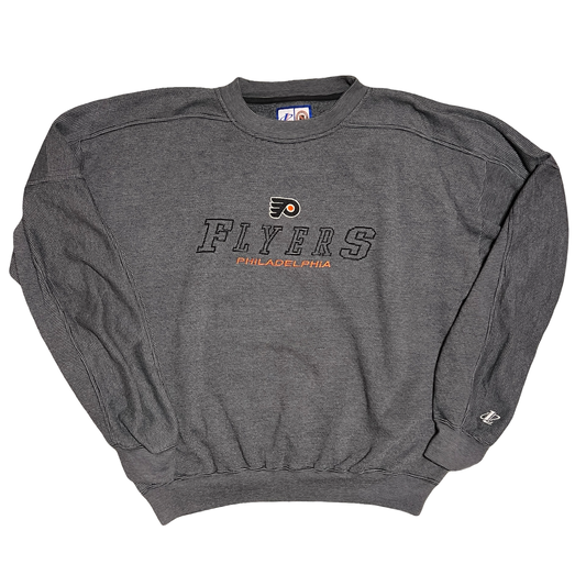 (L) philadelphia flyers crewneck