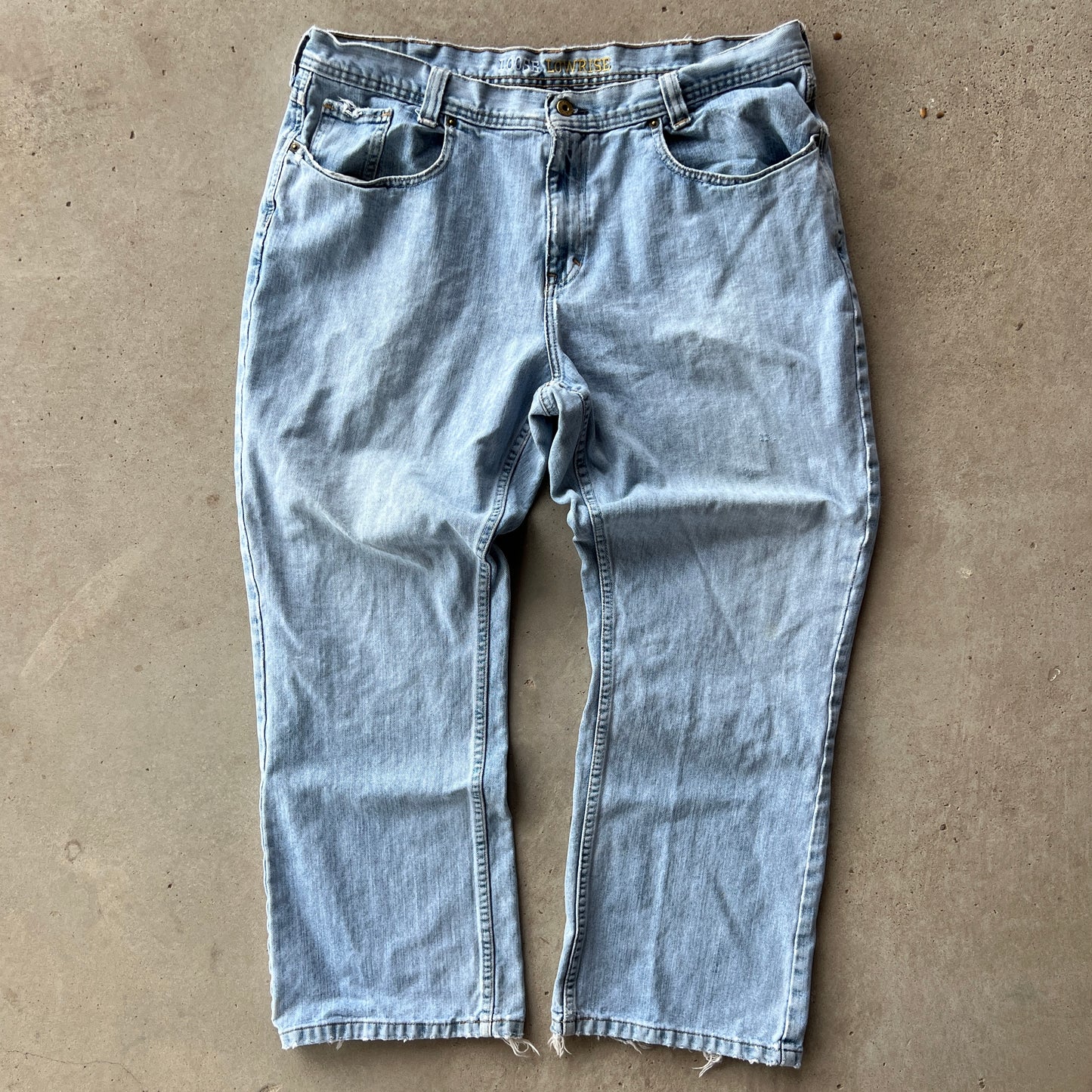 (38x30) urban up loose lowrise jeans