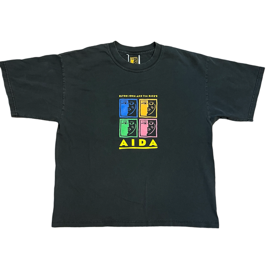 (L) aida elton john tee