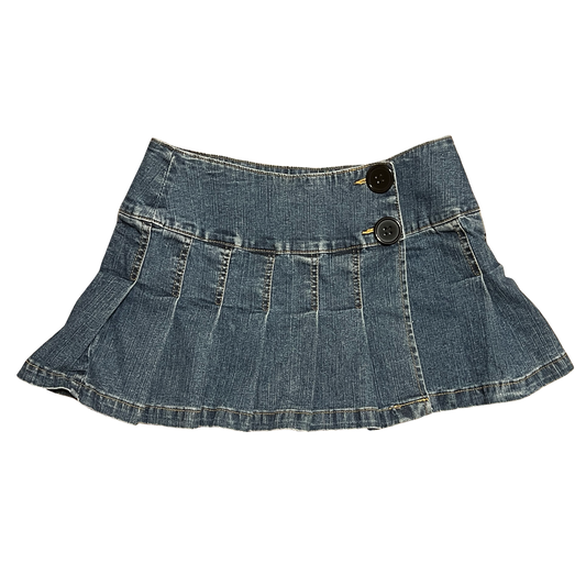 (5) angels pleated mini skirt
