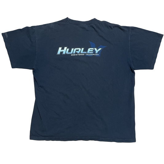 (L) Hurley logo tee