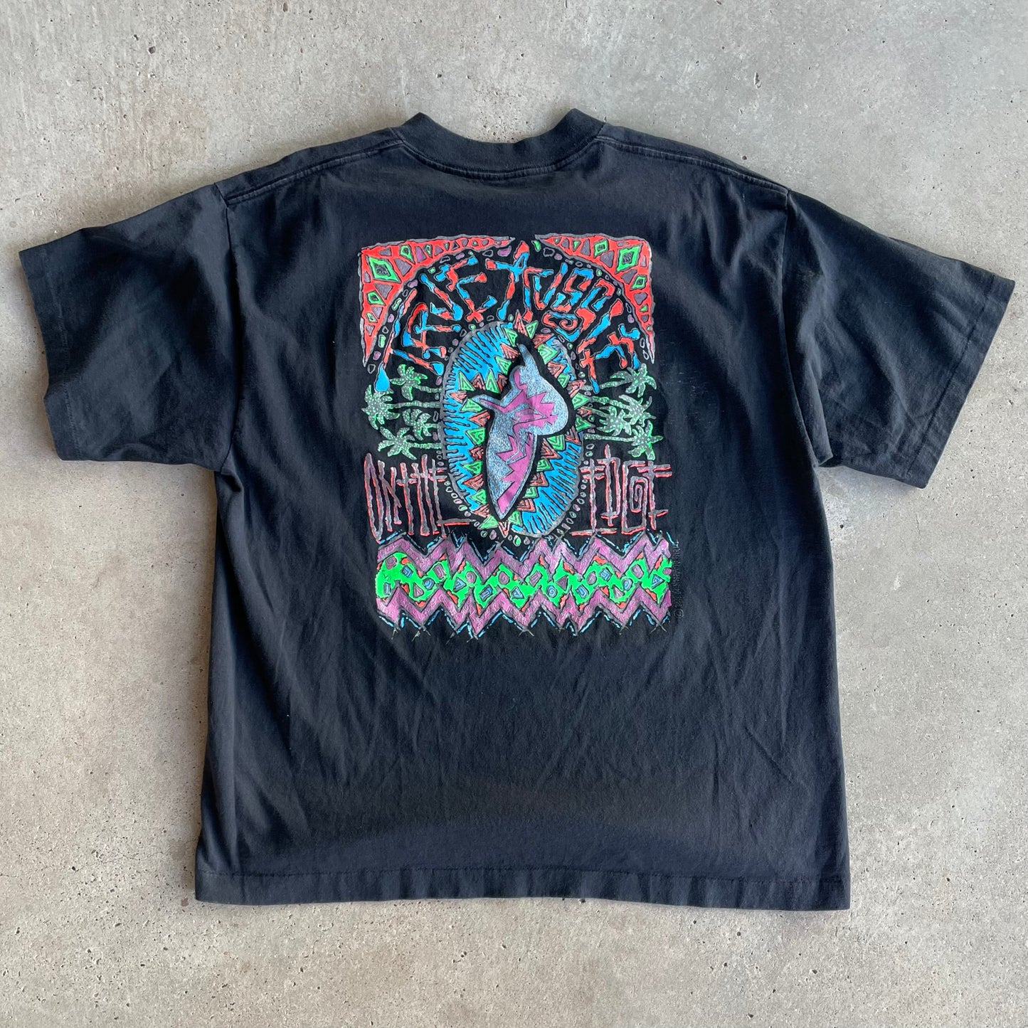 (XL) Vintage Doug Cook reversible surf wear tee