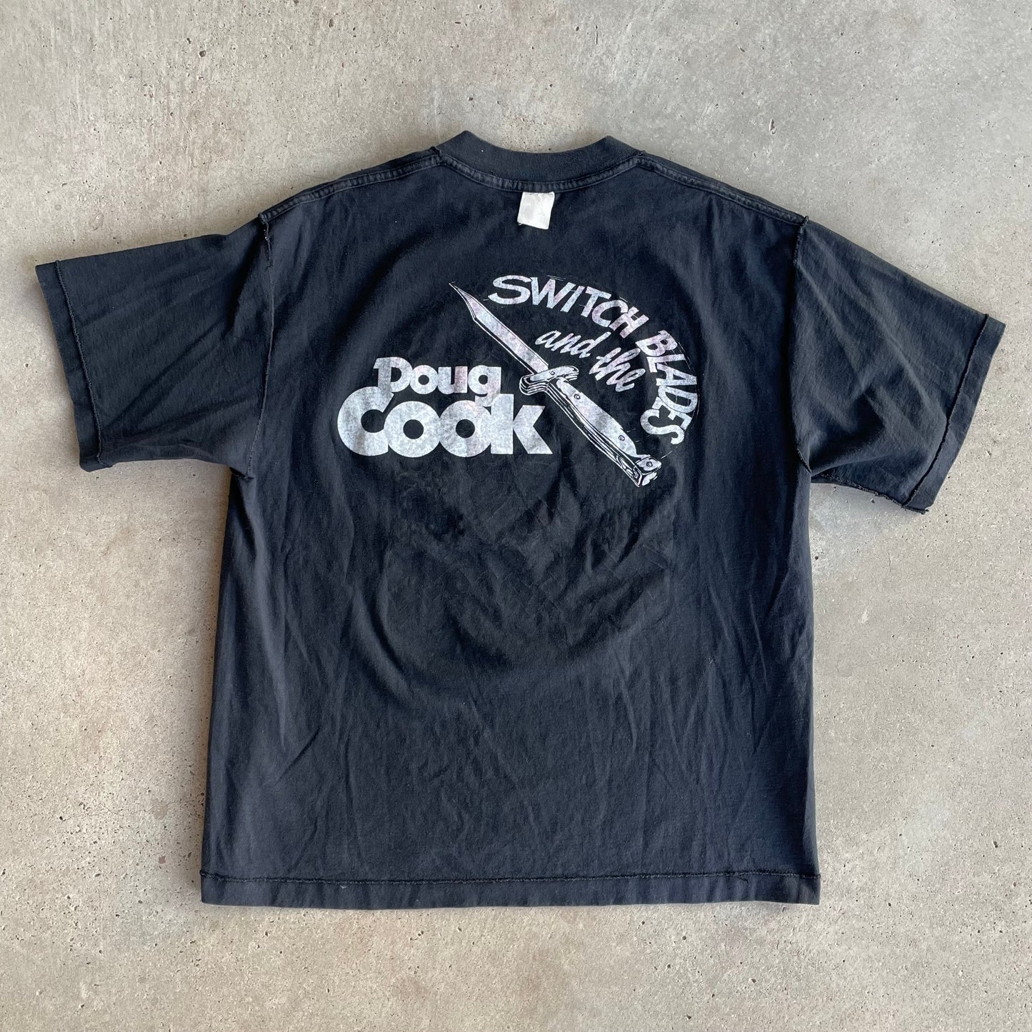 (XL) Vintage Doug Cook reversible surf wear tee