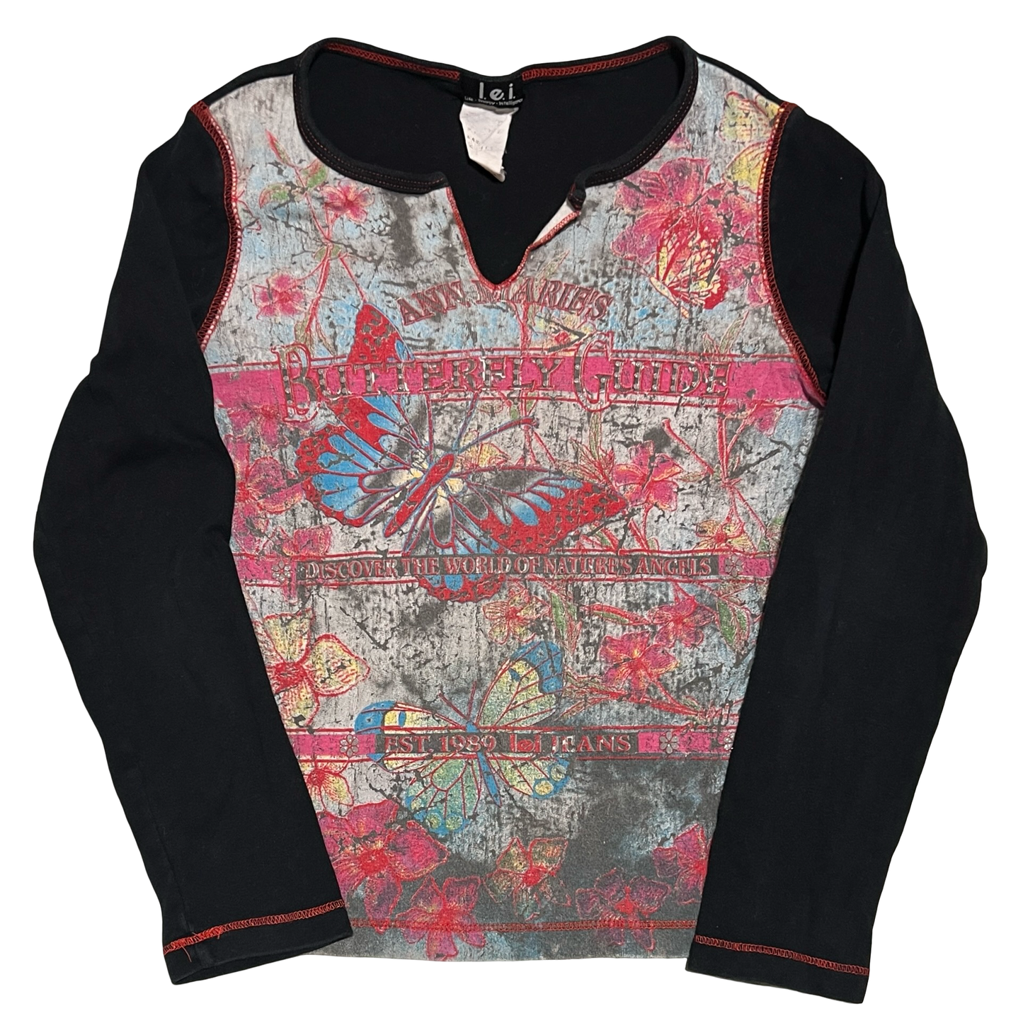 (XS) lei baby tee long sleeve