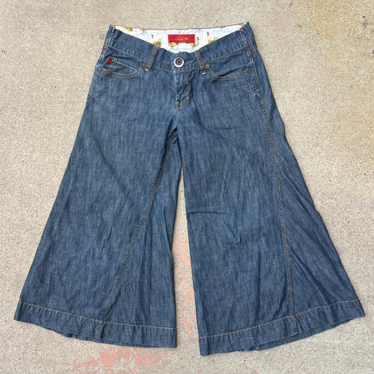 (28) level 99 wide leg gauchos