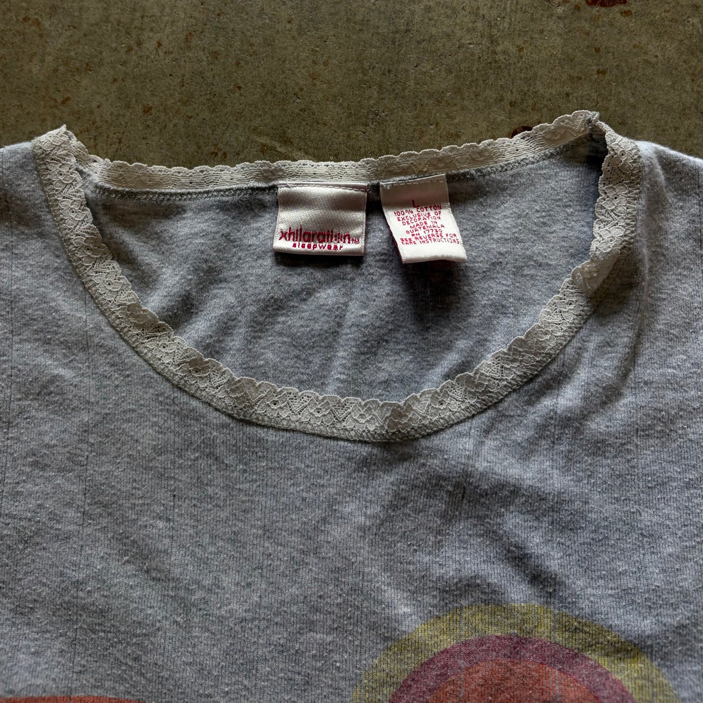 (L) Xhilaration sleepwear baby tee