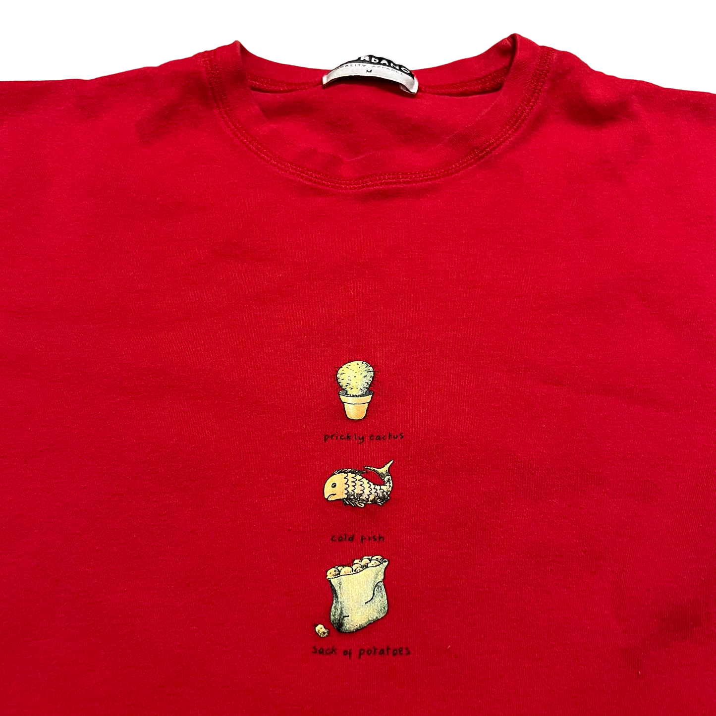 (M) sack of potatoes baby tee