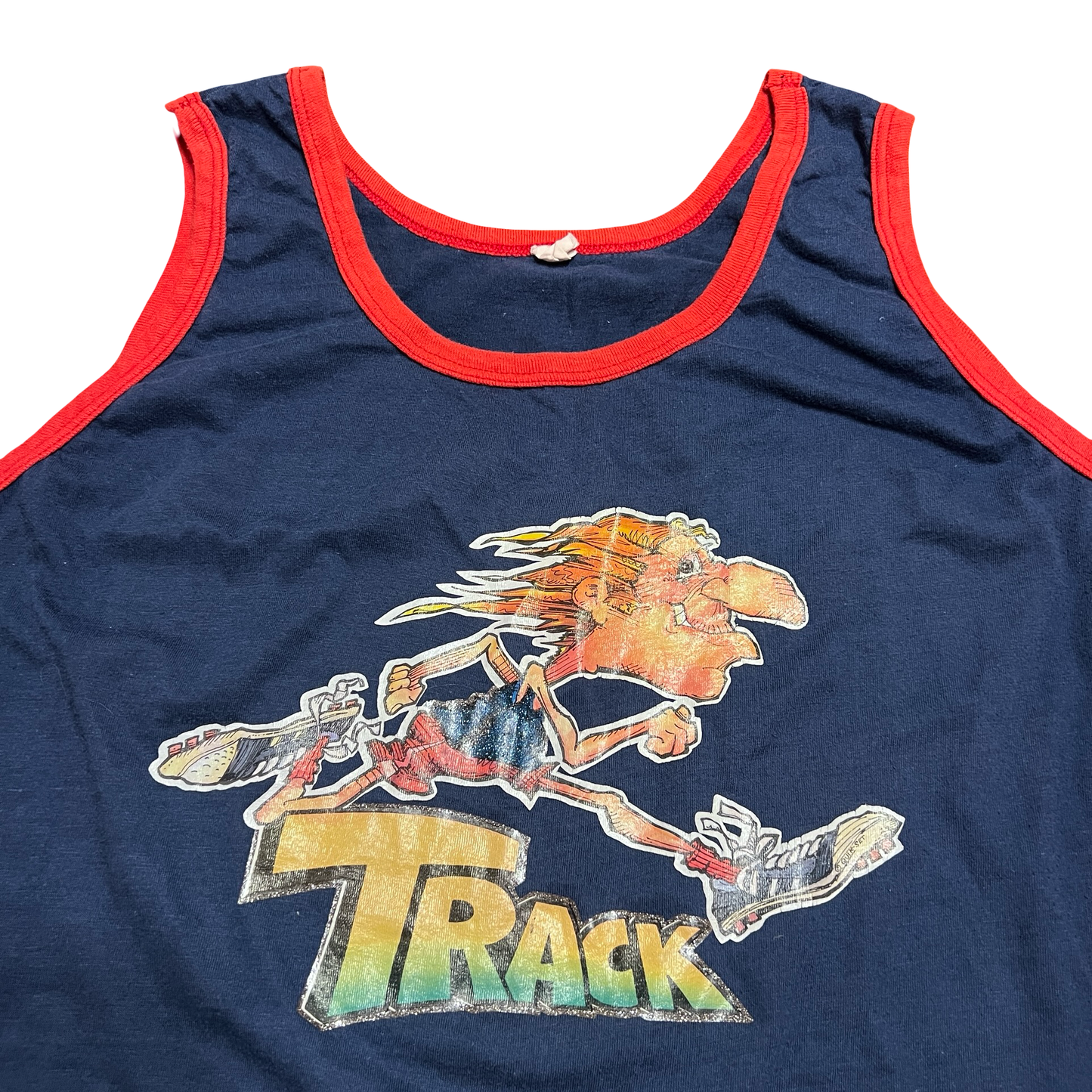 (M) Vintage track tank top