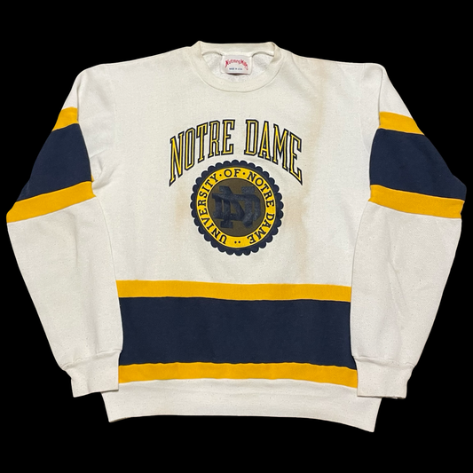 (M) Vintage Notre Dame crewneck