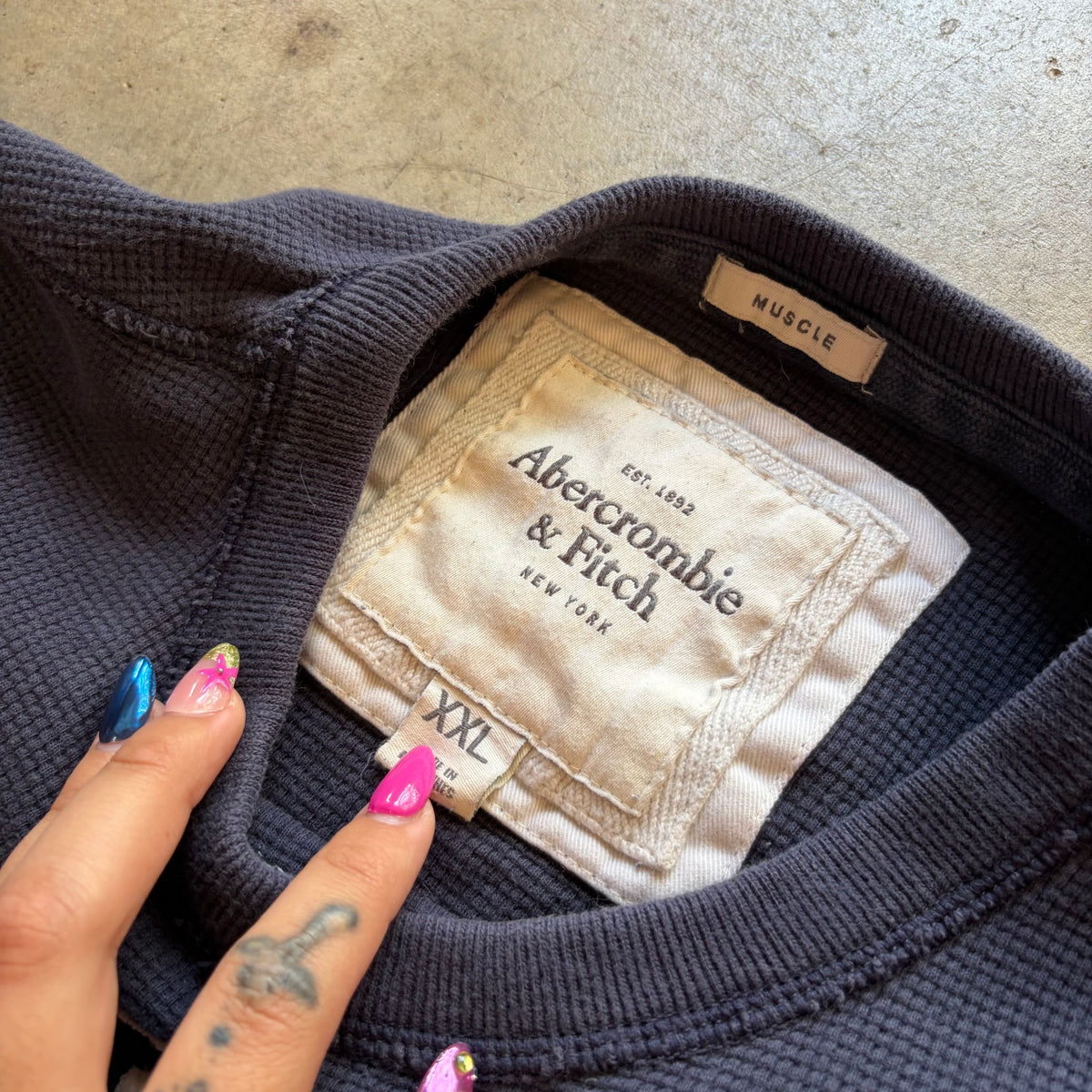 (XXL) Abercrombie & fitch thermal long sleeve