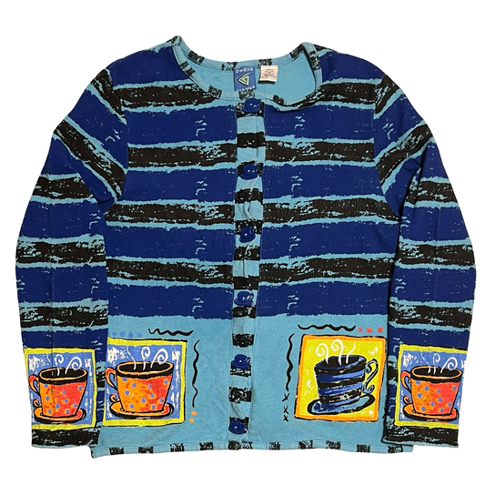 (S) onque casuals coffee mug cardigan