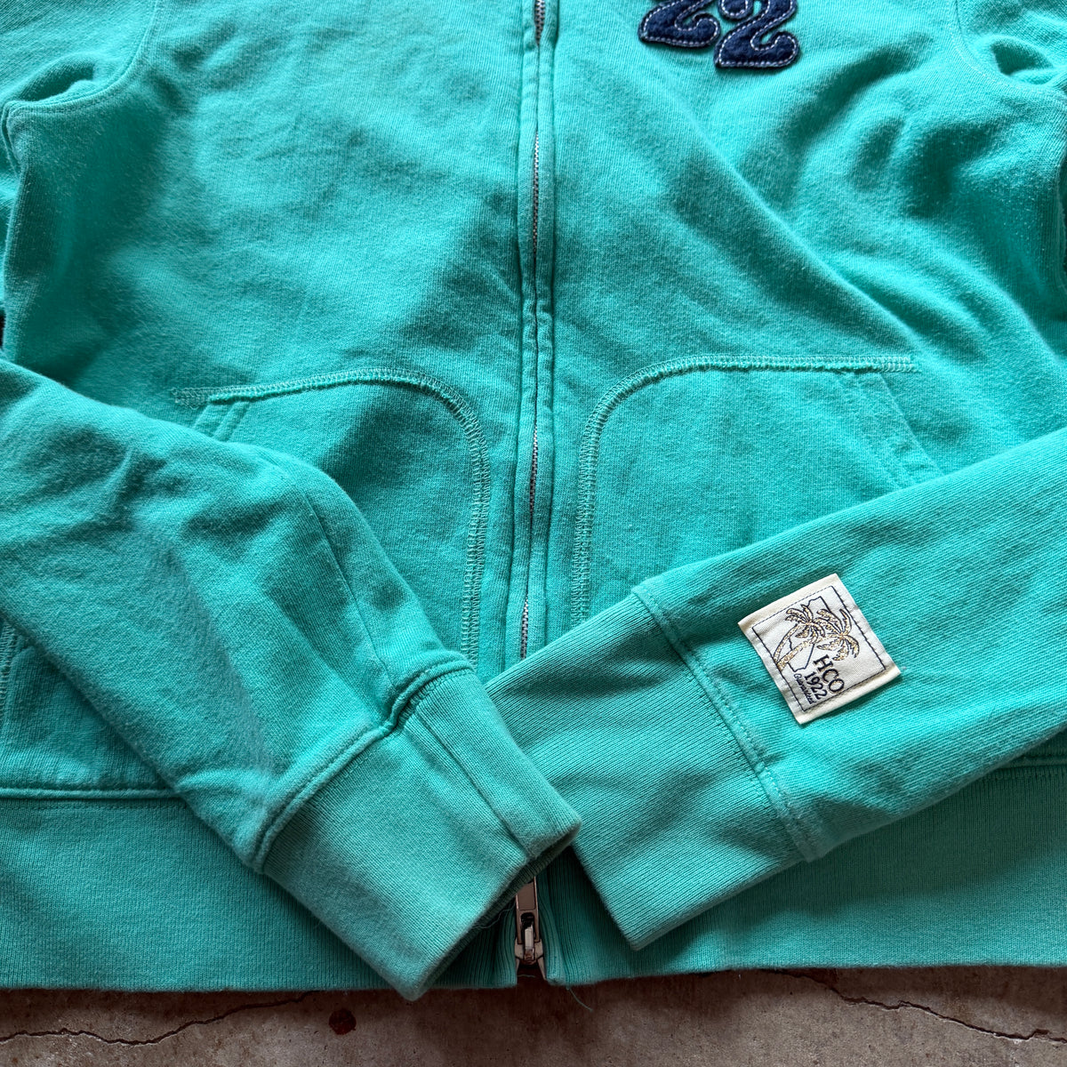 (M) ladies Hollister ski team zip up