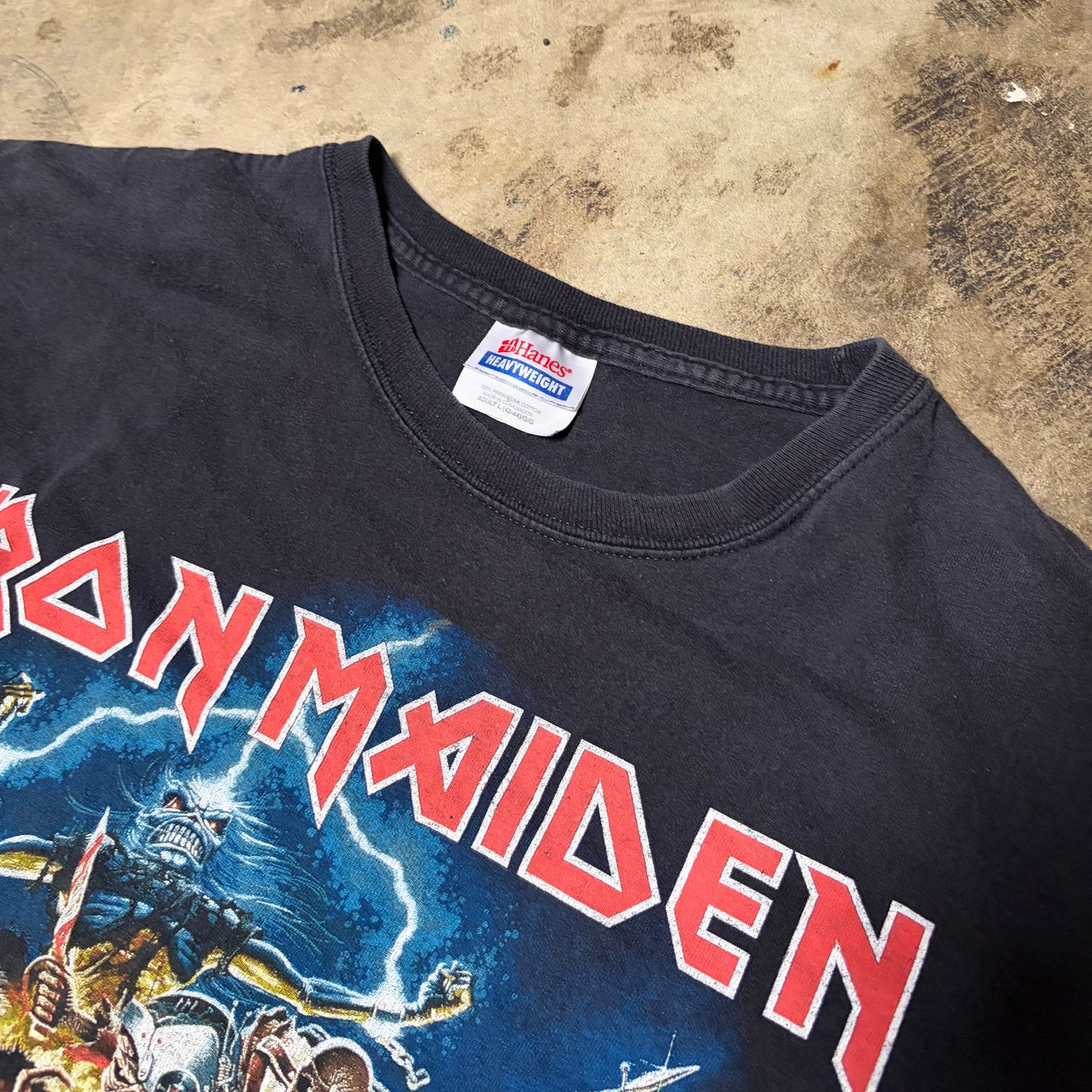 (L) 2007 Iron Maiden tee