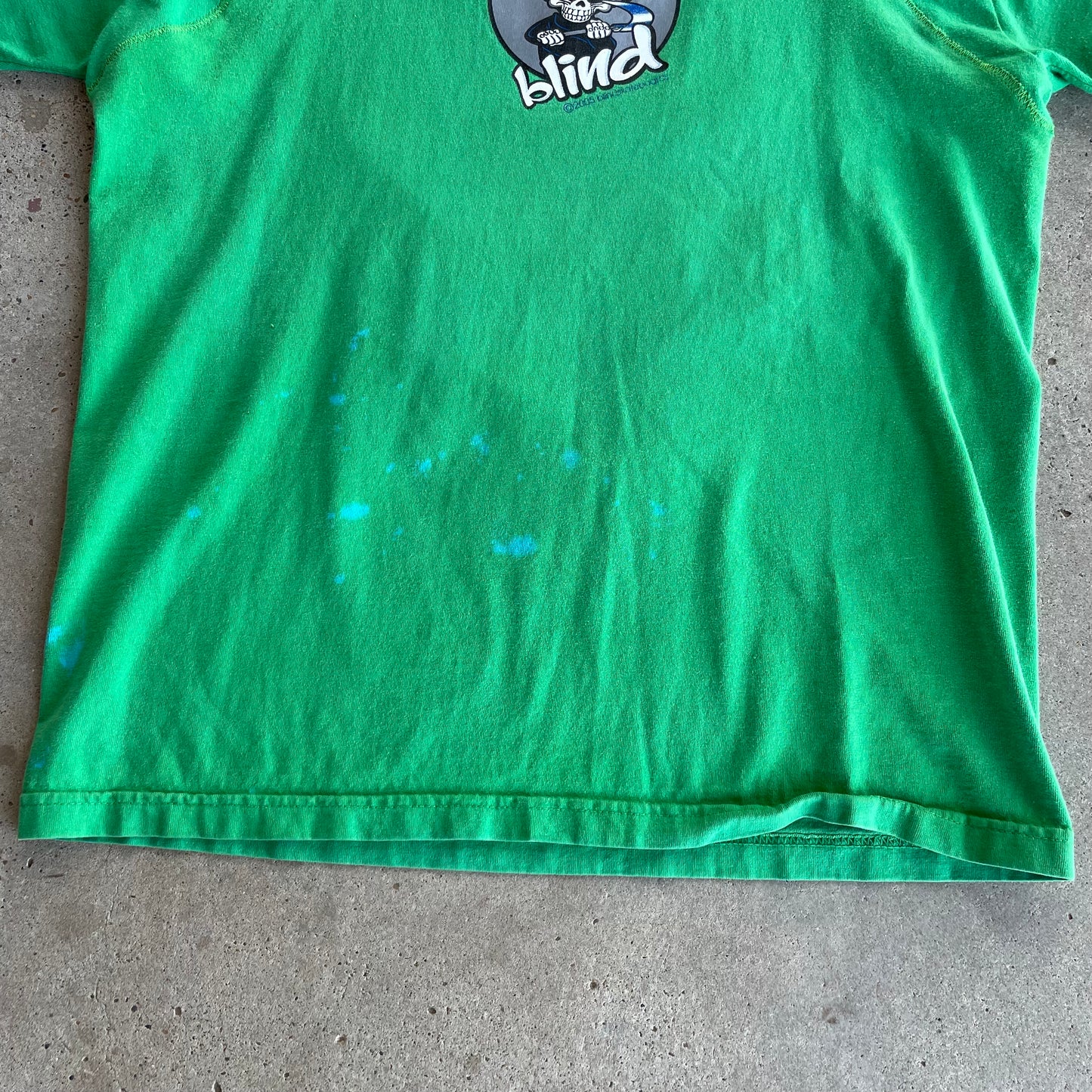 (S) 2005 Blind skateboards reworked tee