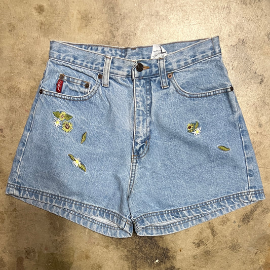 (girls 9) lei flowers mini shorts