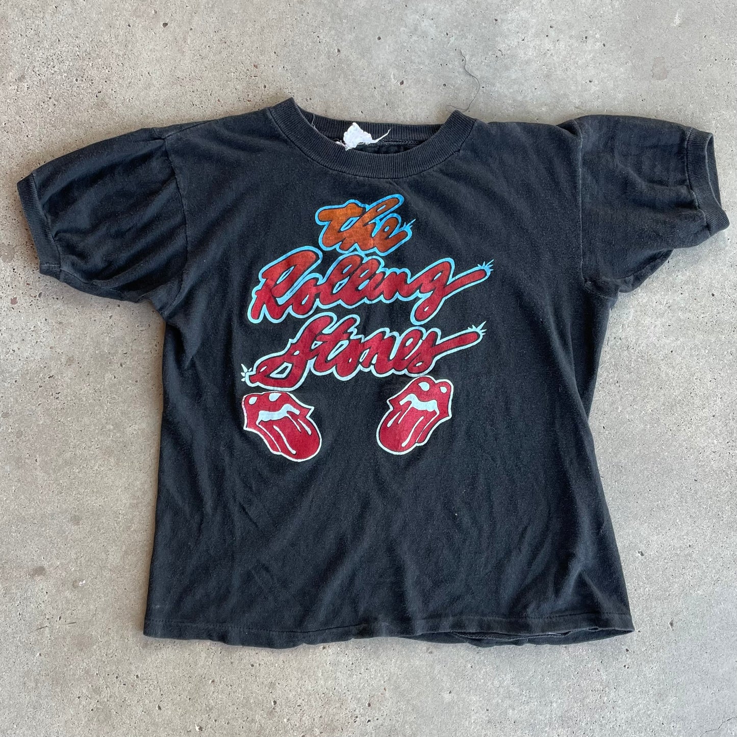 (XS) Vintage the rolling stones tee