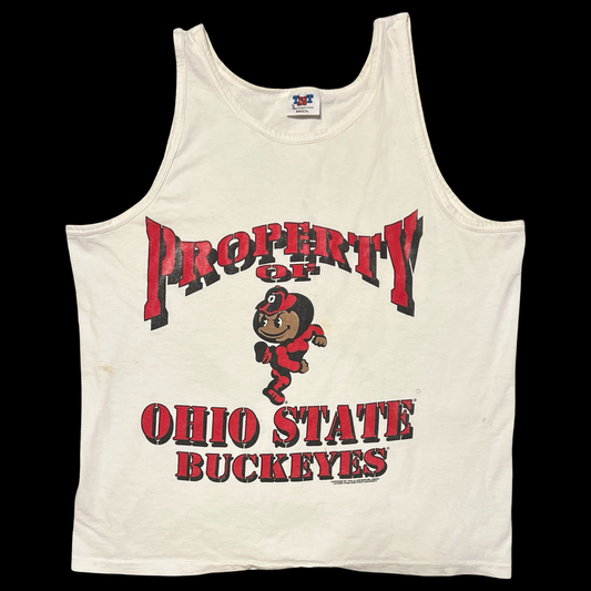(L) ohio state buckeyes tank