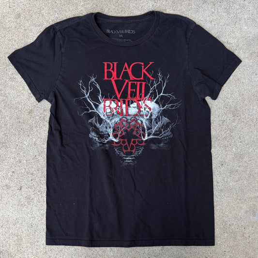 (M) Black veil brides band tee