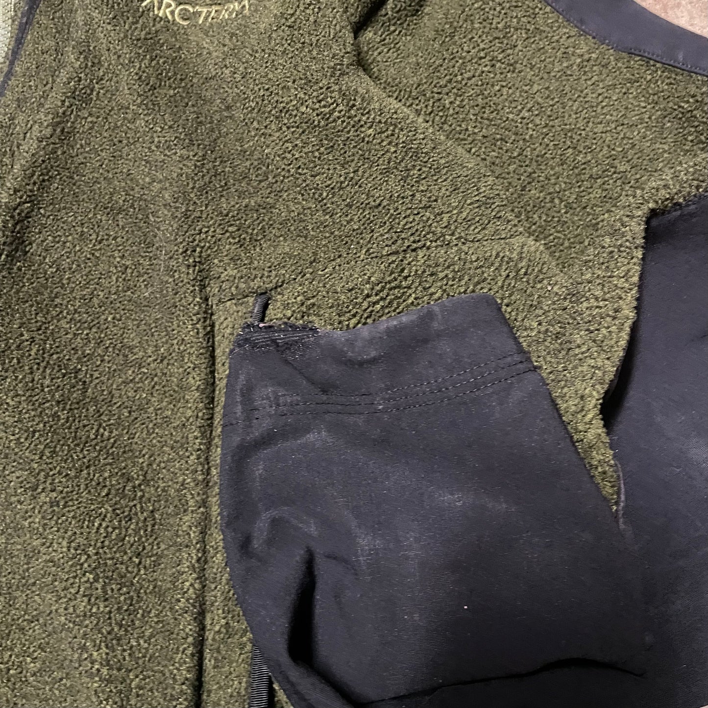 (L) Arcteryx polartec fleece jacket