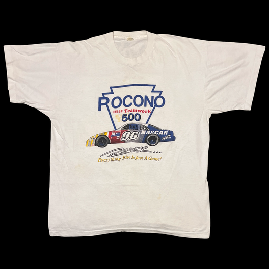 (XL) vintage pocono racing tee