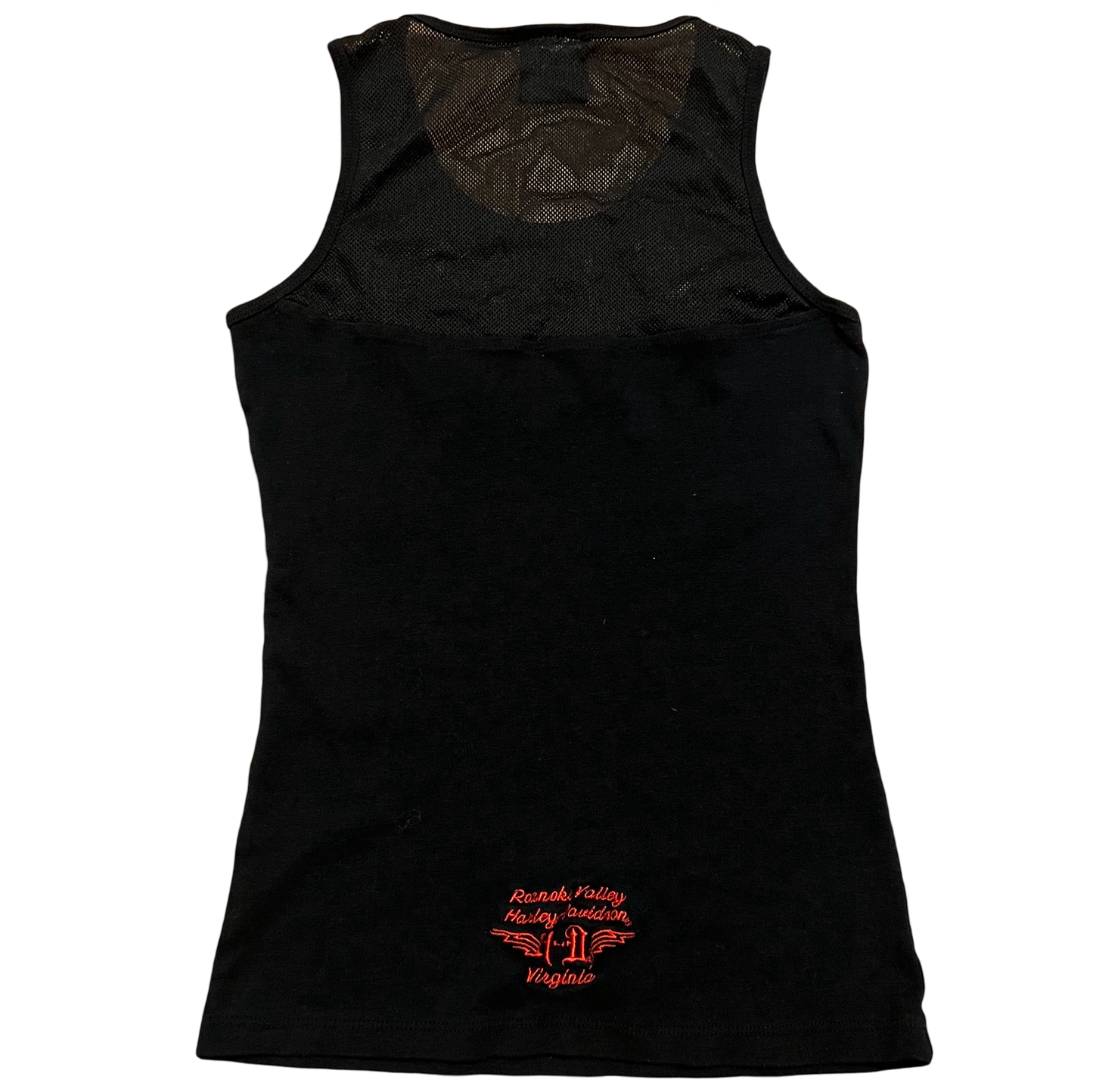 (XS/S) harley davidson virgina mesh top tank top