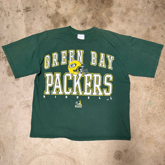 (L) Vintage Green Bay packers tee