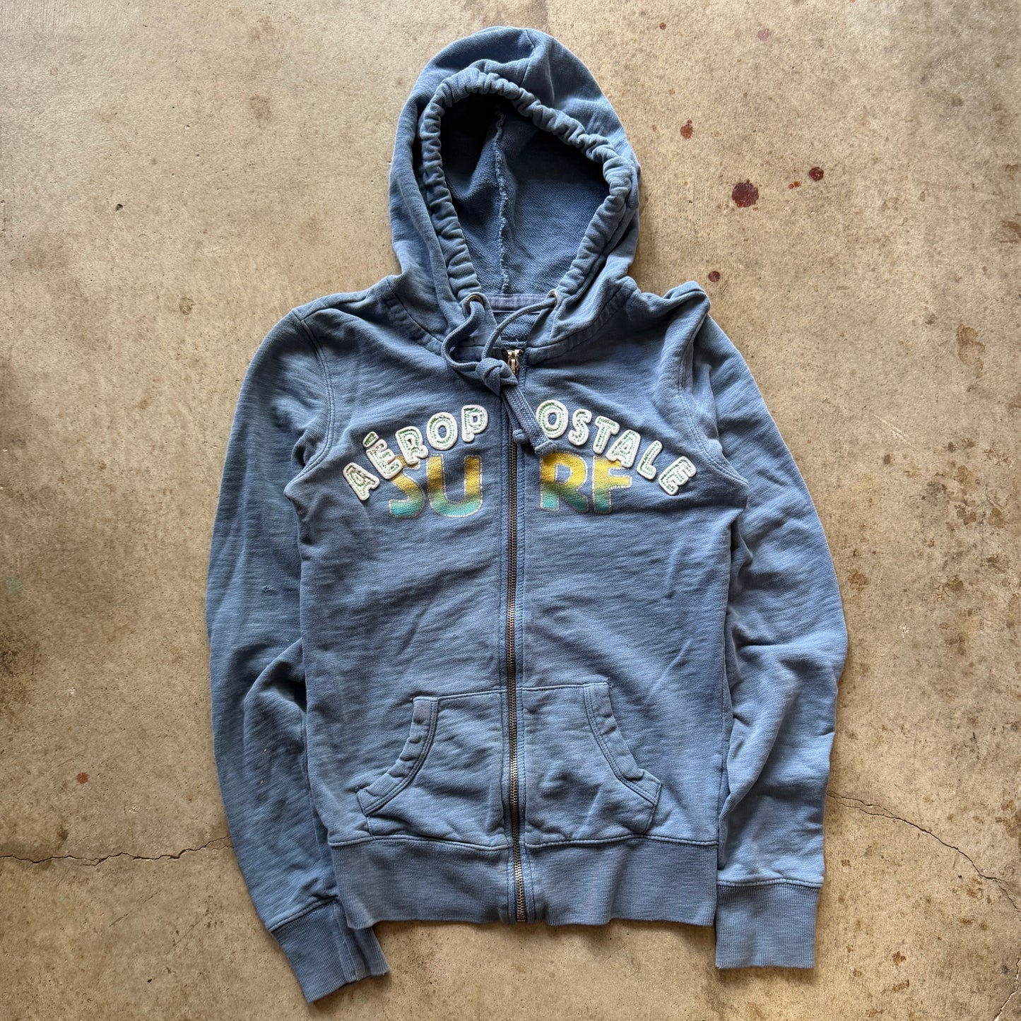 (XS) ladies Aeropostale surf zip up