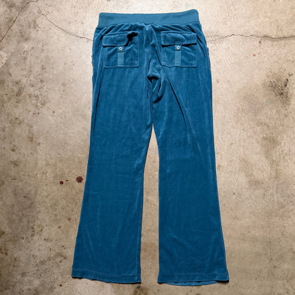 (M) ladies reflex velvet sweatpants