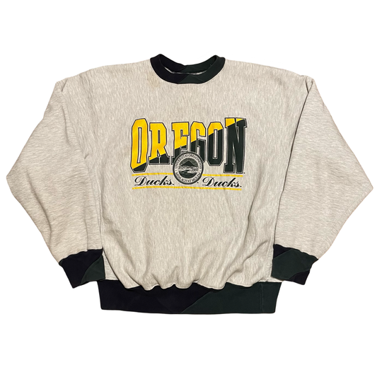 (XL) Vintage Oregon ducks crewneck