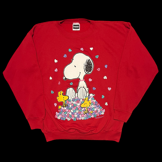(x-large) vintage peanuts crewneck