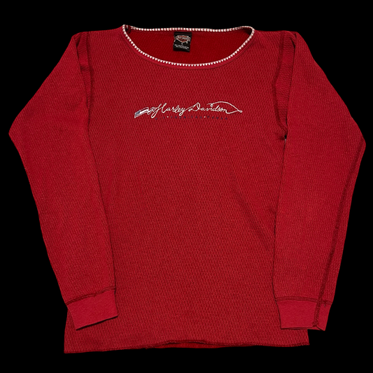 (S) harley davidson long-sleeve